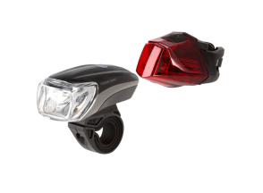 Zestaw lampek rowerowych TURISMO SPORT SET 130 lm